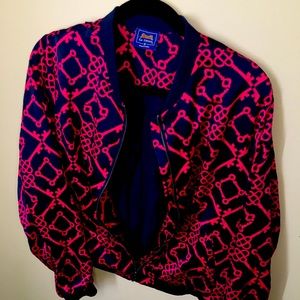 Vintage LeTigre Silk Jacket
